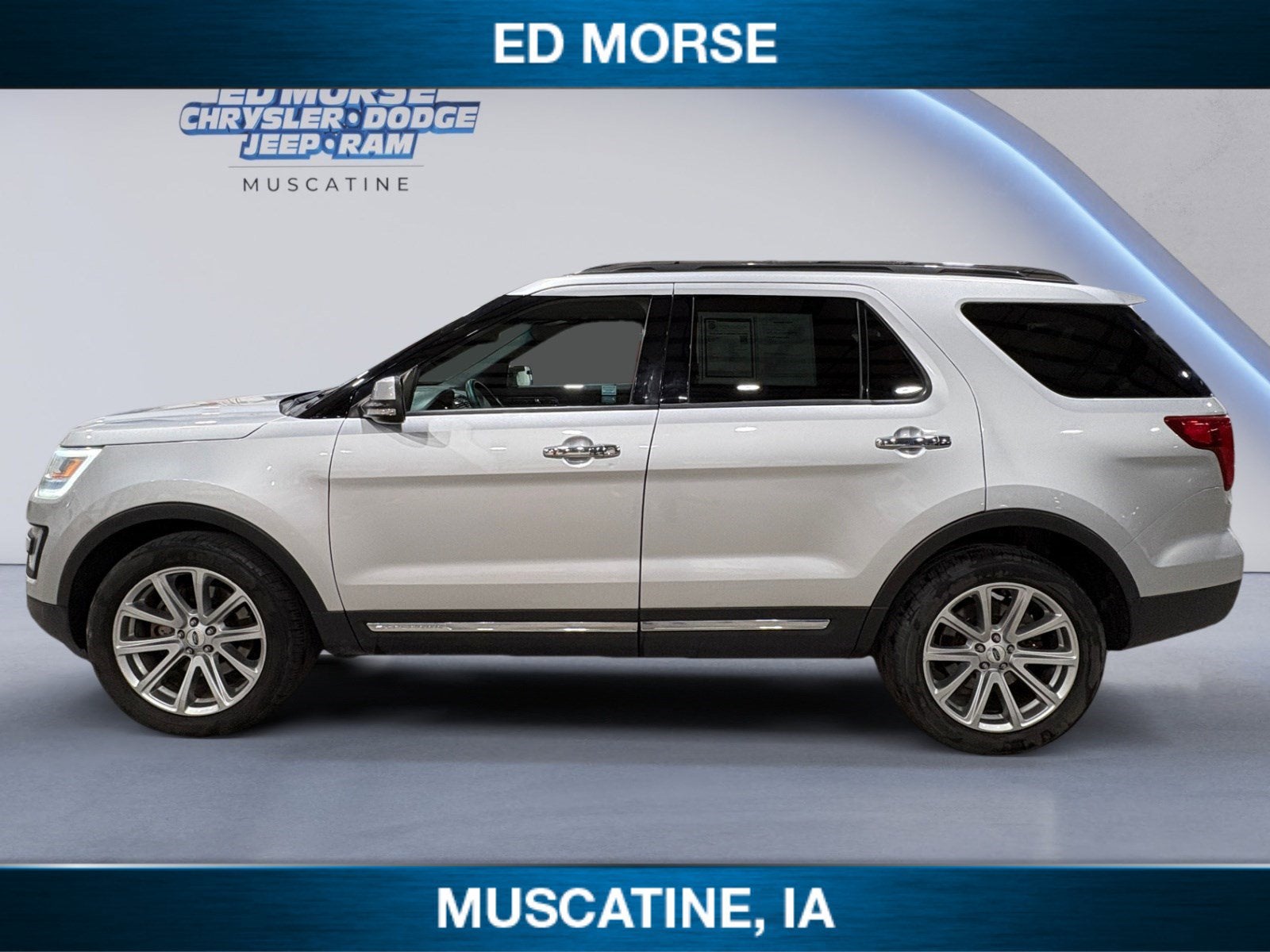 Used 2016 Ford Explorer Limited with VIN 1FM5K8F83GGB03079 for sale in Muscatine, IA