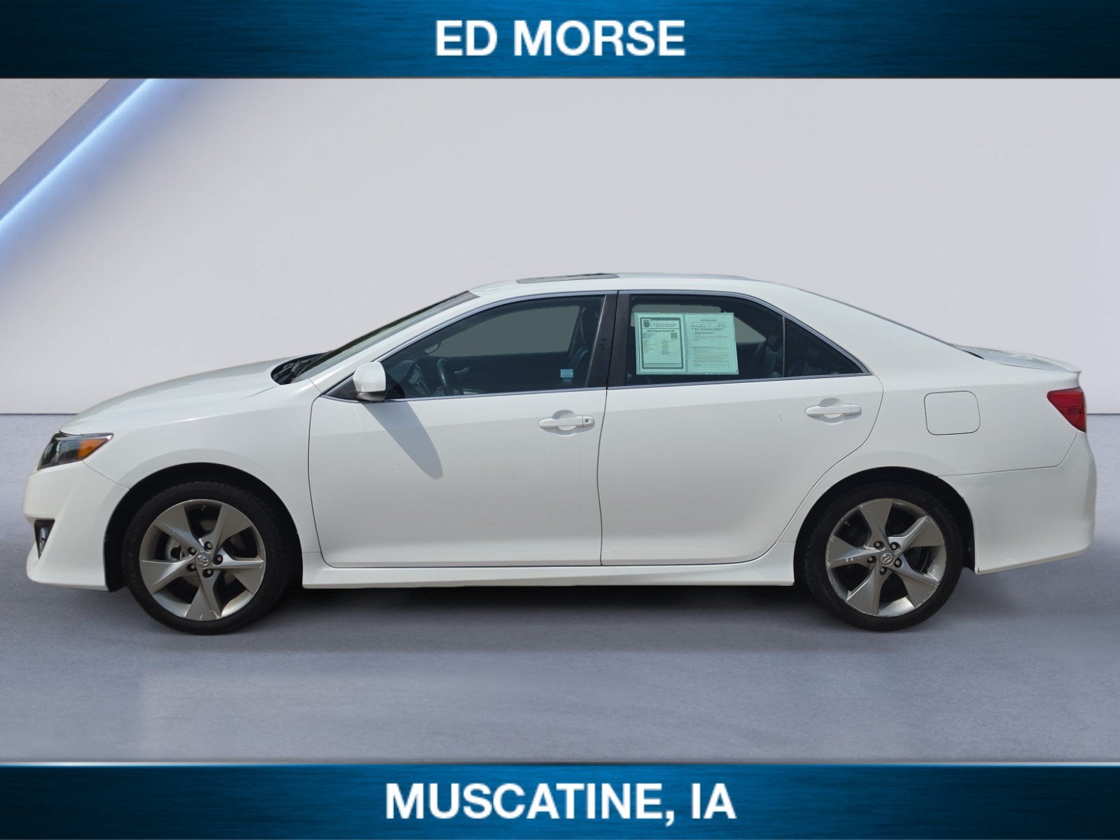 Used 2012 Toyota Camry SE with VIN 4T1BK1FK8CU516584 for sale in Muscatine, IA