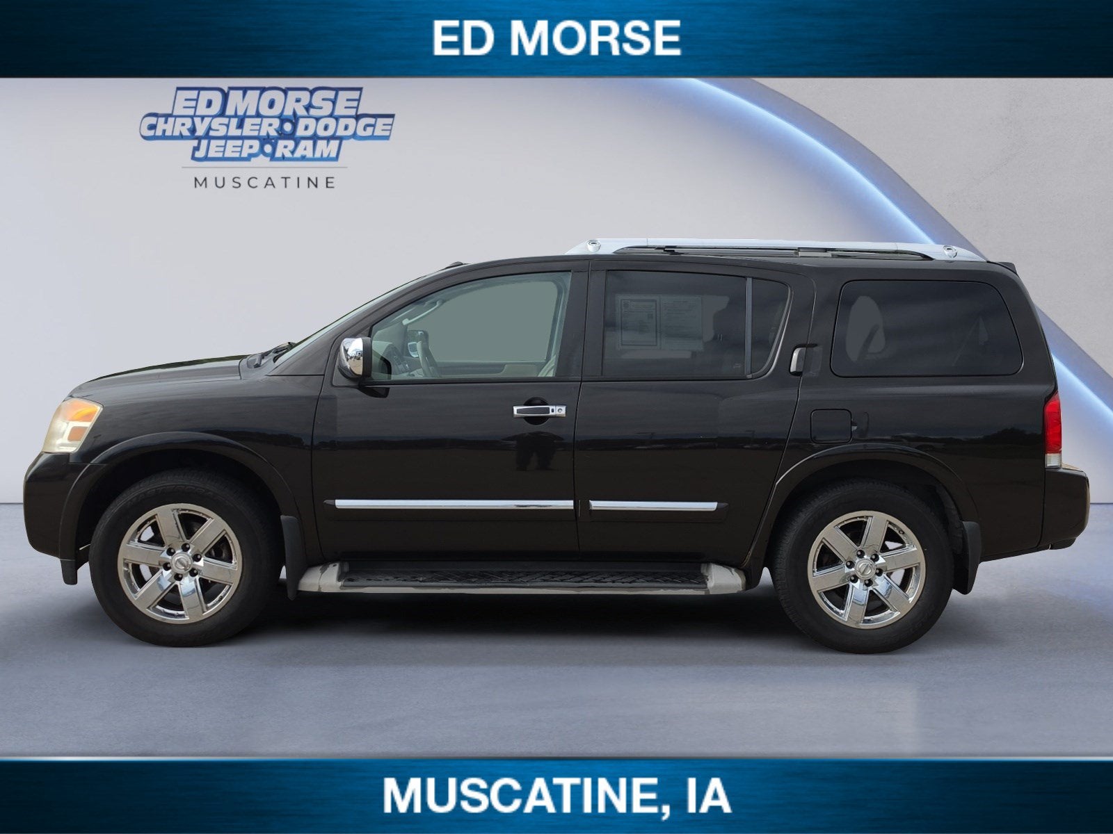 Used 2011 Nissan Armada Platinum with VIN 5N1BA0NE5BN621214 for sale in Muscatine, IA
