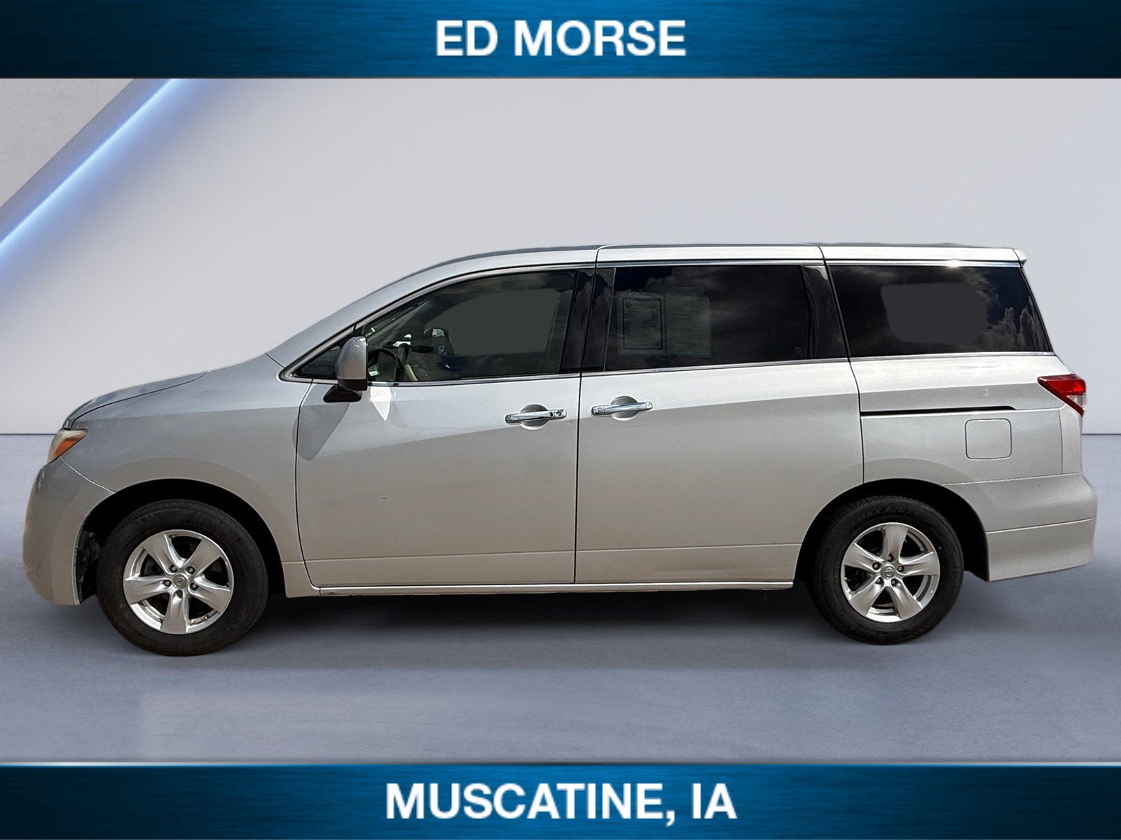 Used 2015 Nissan Quest SV with VIN JN8AE2KP9F9122103 for sale in Muscatine, IA