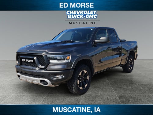 2019 RAM 1500 Rebel Quad Cab 4x4 6'4" Box