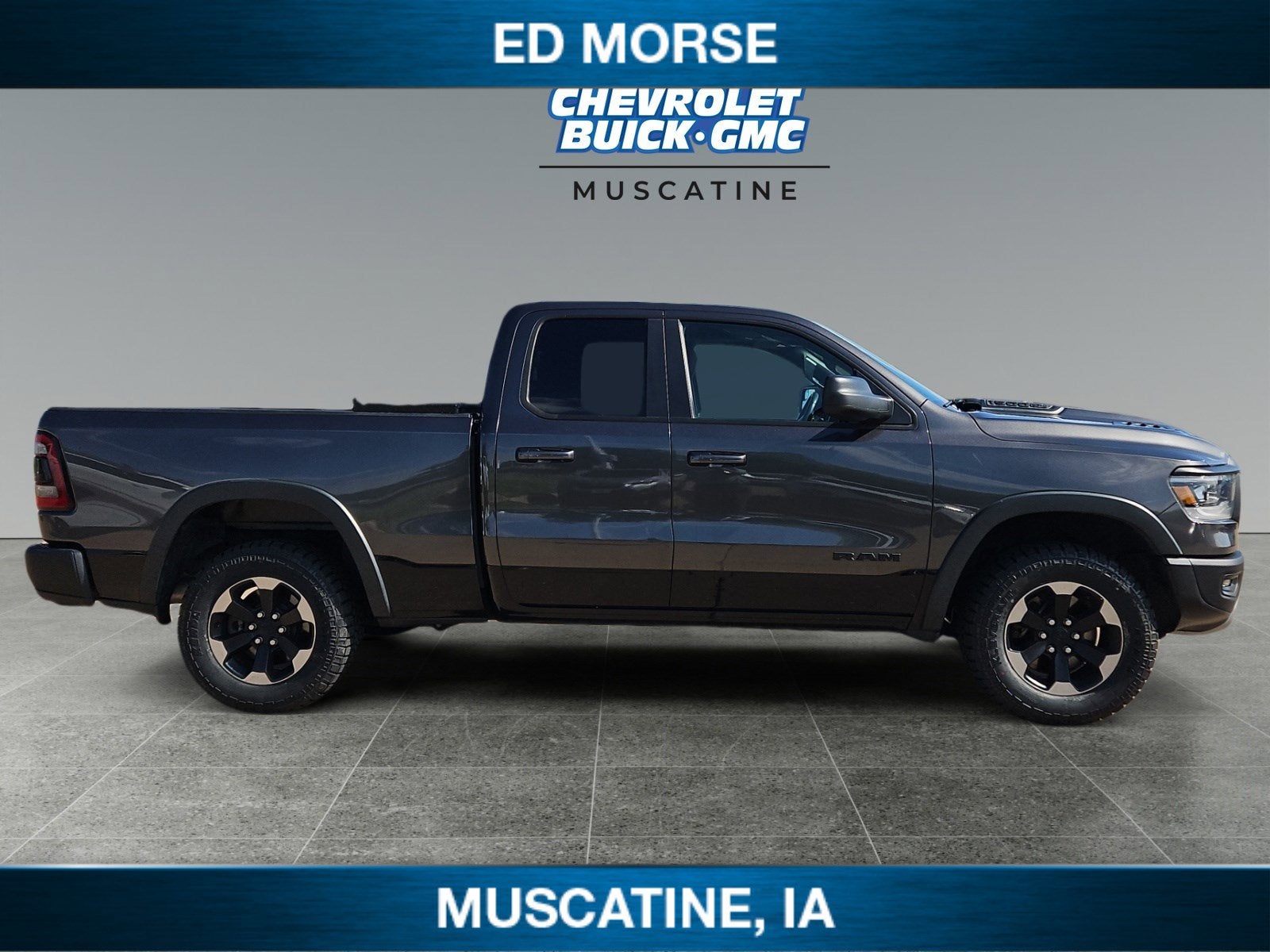 2019 RAM 1500 Rebel Quad Cab 4x4 6'4" Box