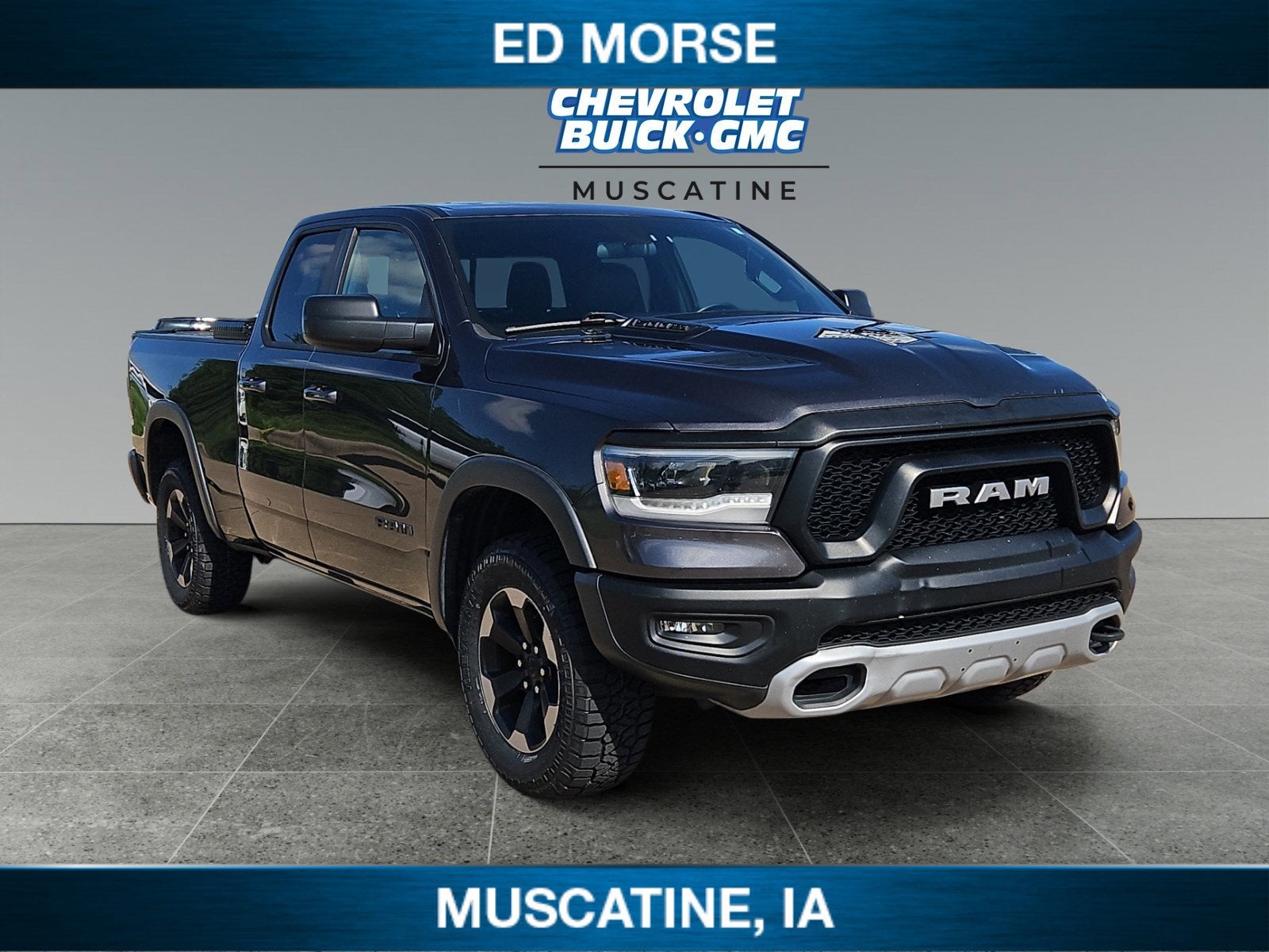 2019 RAM 1500 Rebel Quad Cab 4x4 6'4" Box