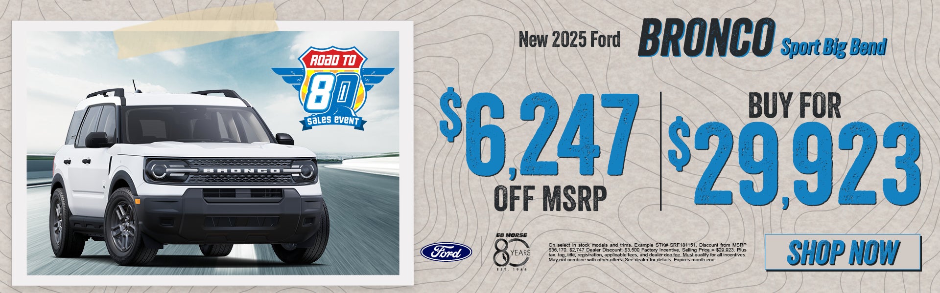 New 2025 Ford Bronco Sport Big Bend