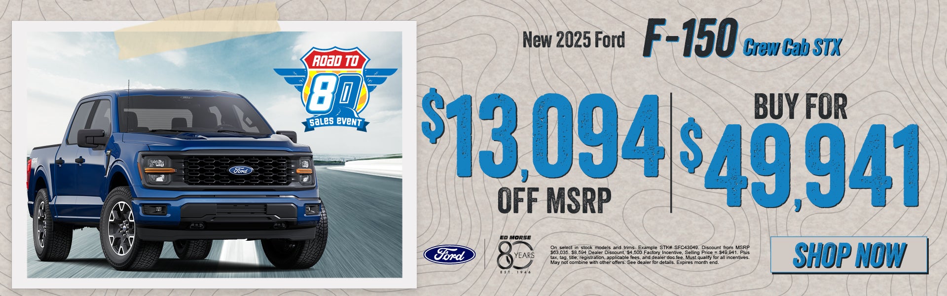 New 2025 Ford F-150 Crew Cab STX