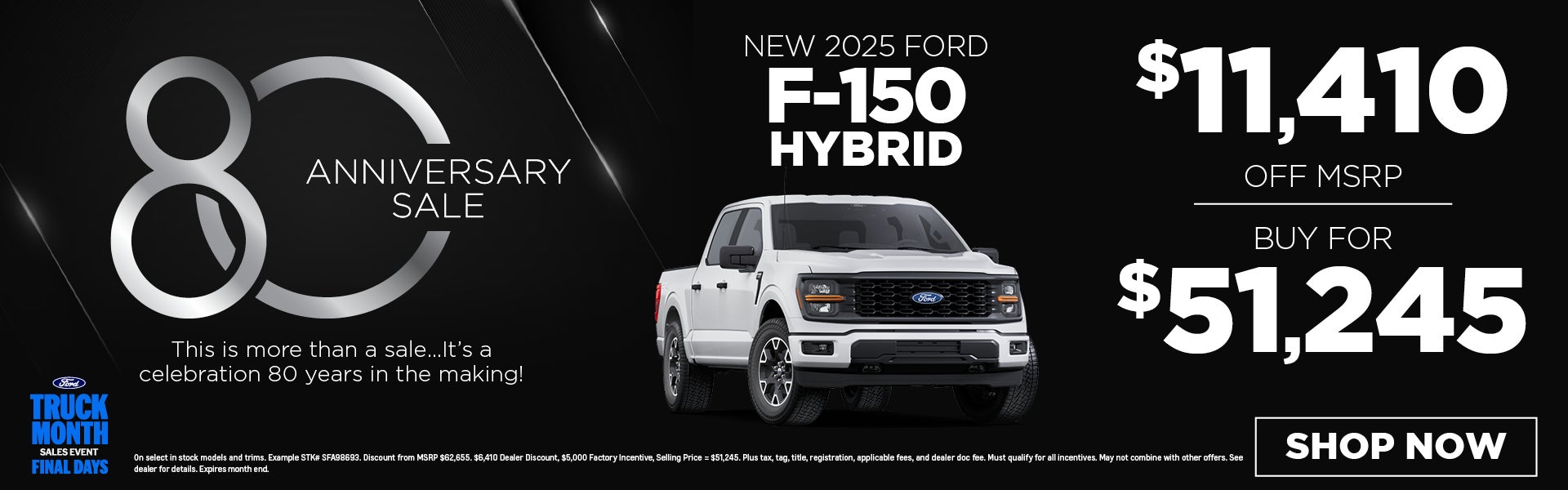 New 2025 Ford F-150 Hybrid