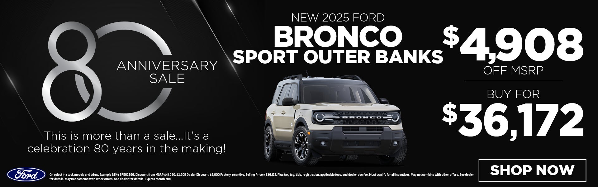 New 2025 Ford Bronco Sport Outer Banks