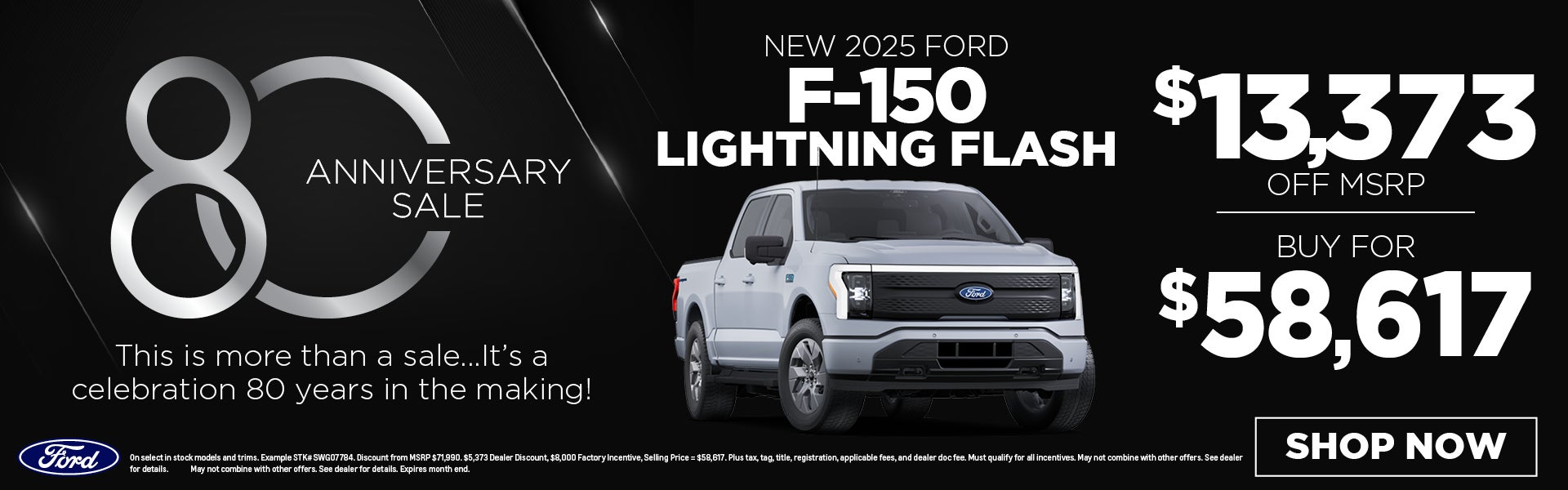 New 2025 Ford F-150 Lightning Flash