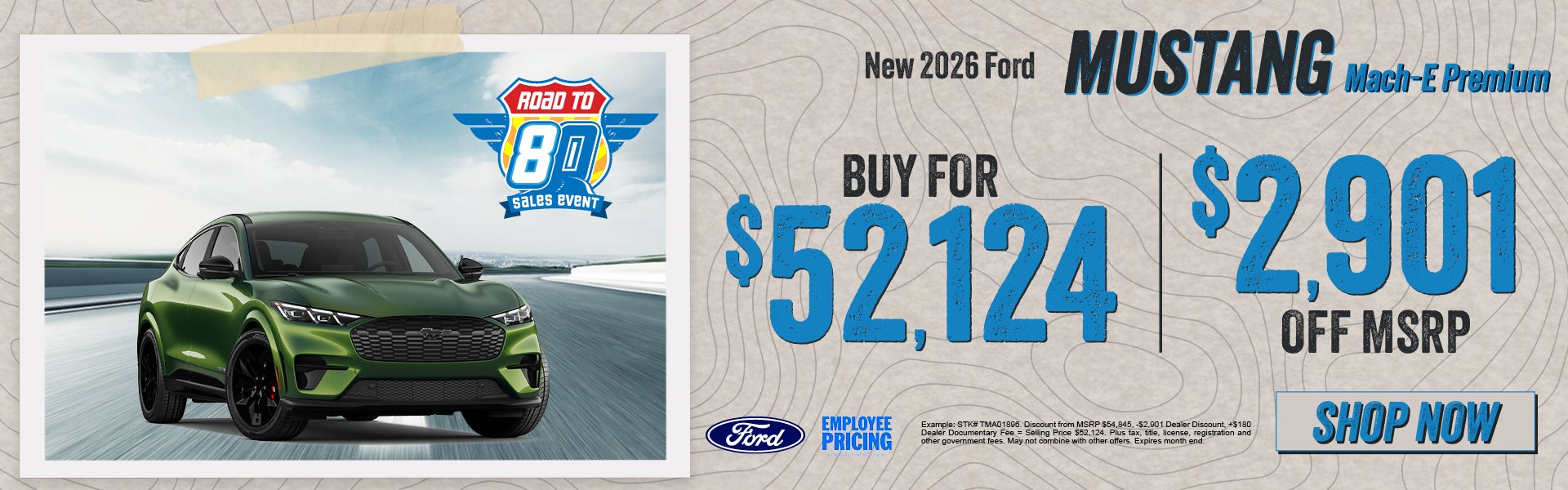 New 2026 Ford Mustang Mach-E Premium