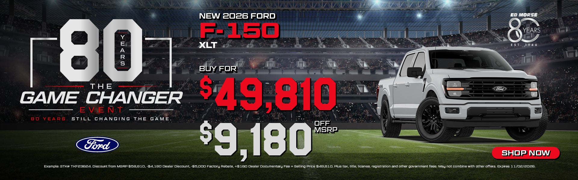 New 2026 Ford F-150 XLT