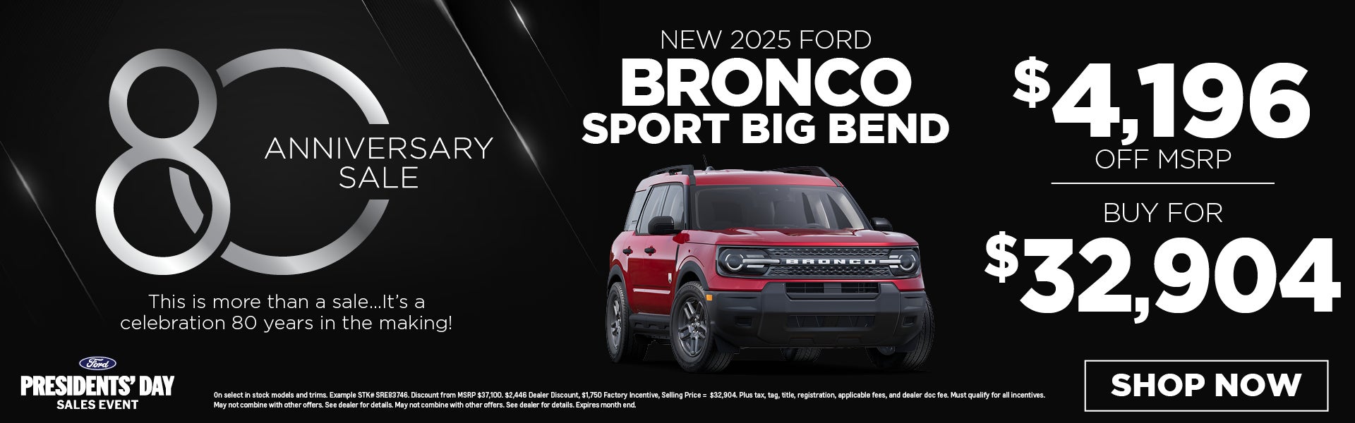 New Ford Bronco Sport Big Bend