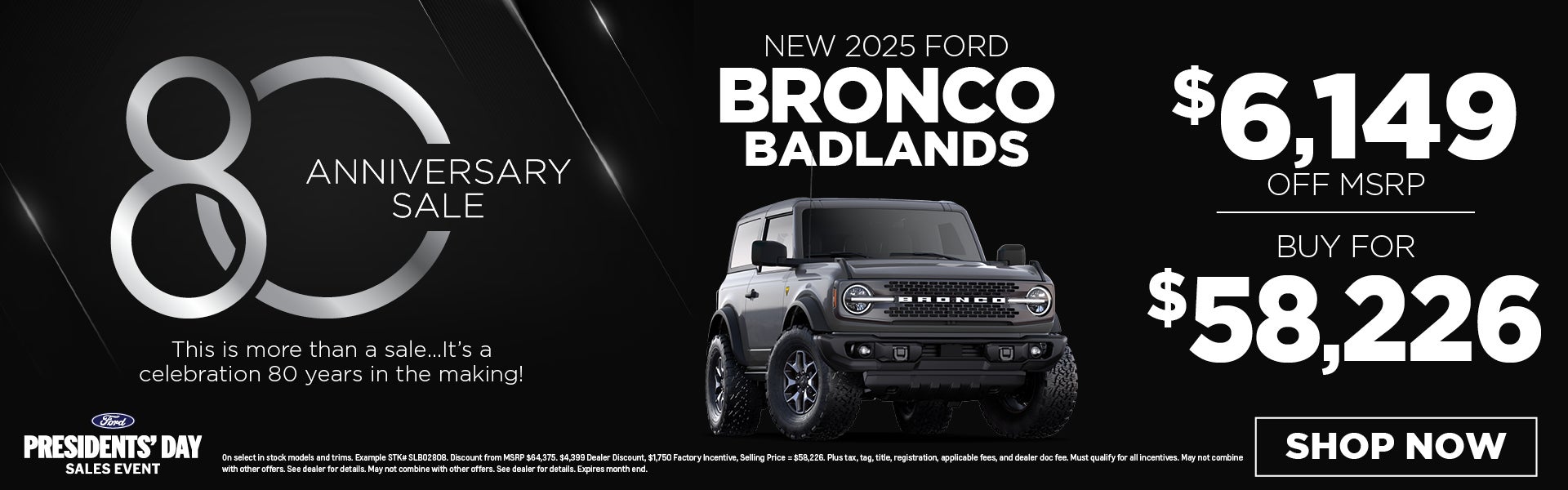 New 2025 Ford Bronco Badlands