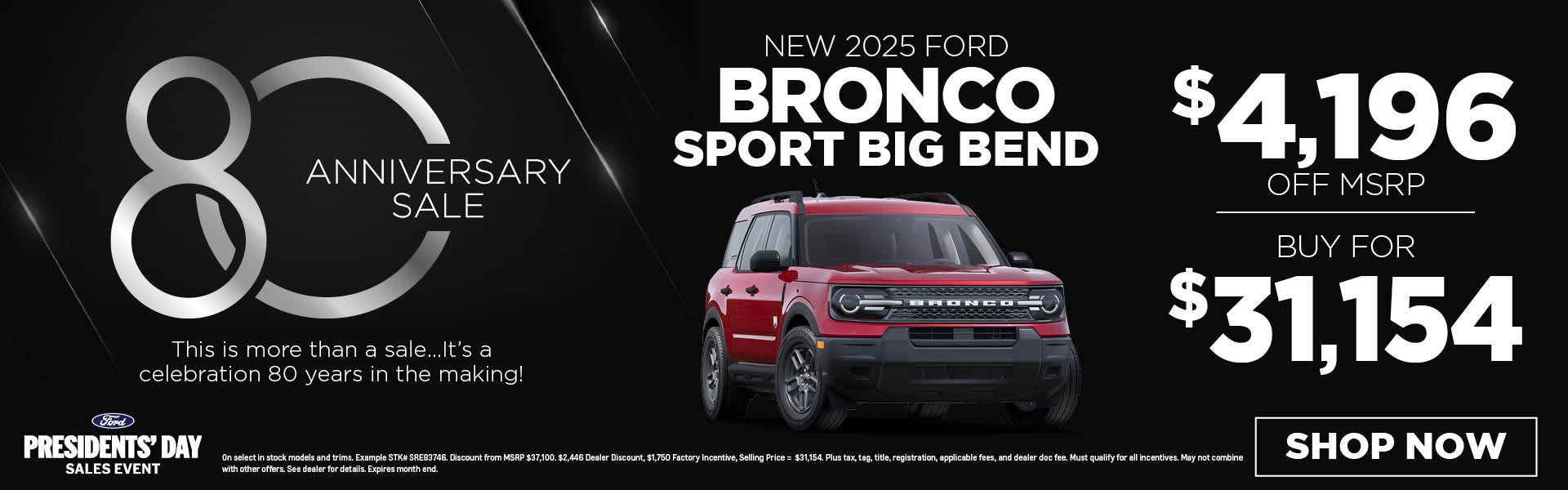 New 2025 Ford Bronco Sport Big Bend